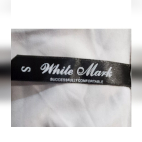 White Mark Rela Geometric Print Tunic Top Size Small With Slip Pockets. EUC - Picture 6 of 7